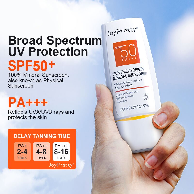Sunscreen Lotion SPF50 - Factory - Wholesale Private Label Natural Moisturizing Whitening Organic Sun Cream