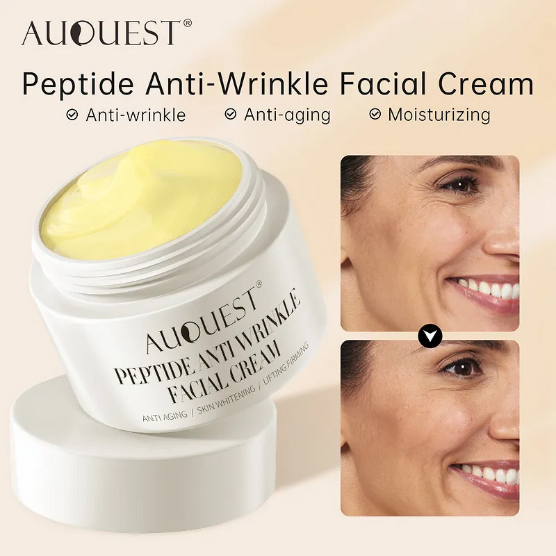 Hyaluronic Acid Peptide Cream - Manufacturer - Wholesale Anti Aging Lifting Wrinkles Removal Moisturizer