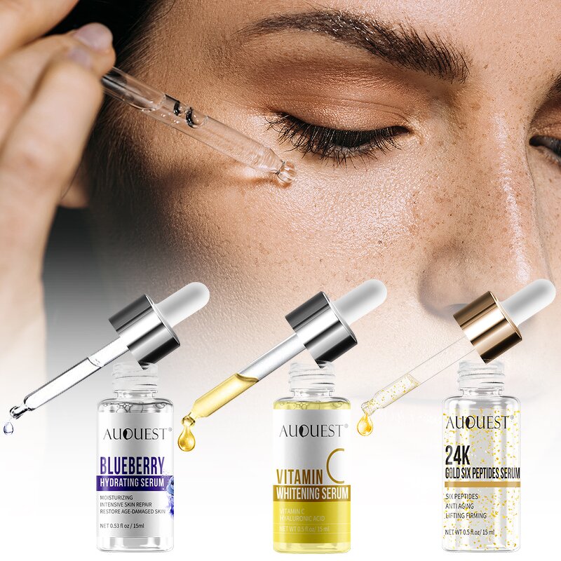 Vitamin C Hyaluronic Serum - Manufacturer - Private Label Anti Freckle Organic Anti-Aging Face Whitening Serum