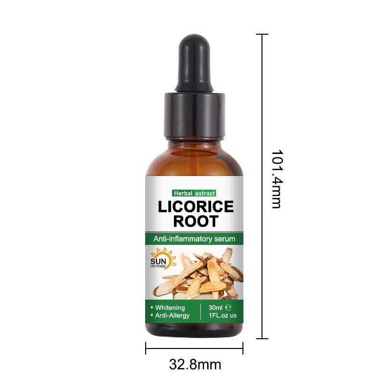 Licorice Root Serum - Manufacturer - Wholesale Private Label Organic Anti Allergy Moisturizing Sensitive Skin