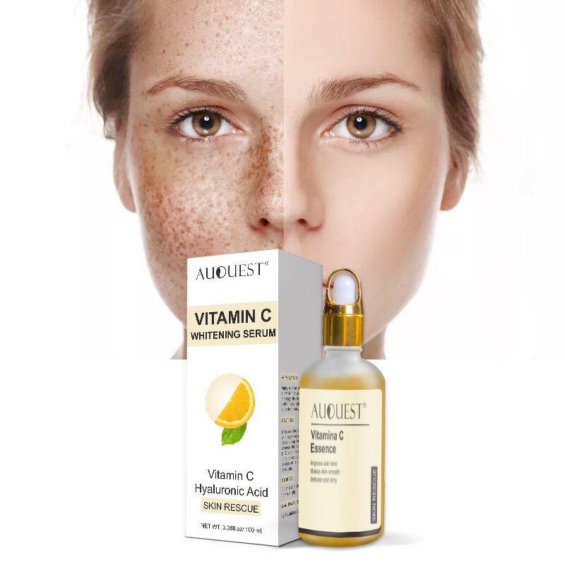 Vitamin C Serum - Factory - AuQuest Private Label Natural Organic Dark Spot Corrector Remover Moisturizing