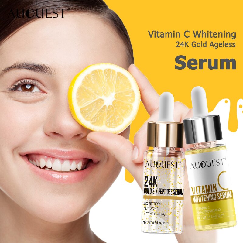 Vitamin C Face Serum - Manufacturer - Wholesale 30ml Whitening Moisturize Anti Aging Anti Dark Spots Serum