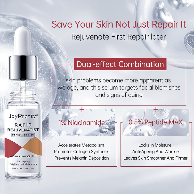 Rejuvenatist Serum - Factory - JoyPretty Organic Soothing Moisturizing Whitening Dark Spots Removal Serum