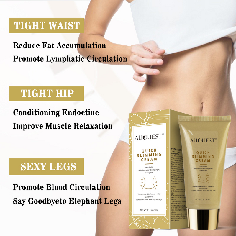 Ginger Slimming Cream - Factory - Natural Anti-cellulite Weight Loss Fat Burning Full Body Leg Waist Cream
