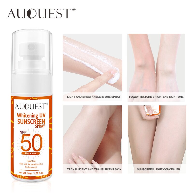 Sunscreen Lotion SPF50 - Factory - Wholesale Private Label Whitening Moisturizing Waterproof Sweatproof Cream