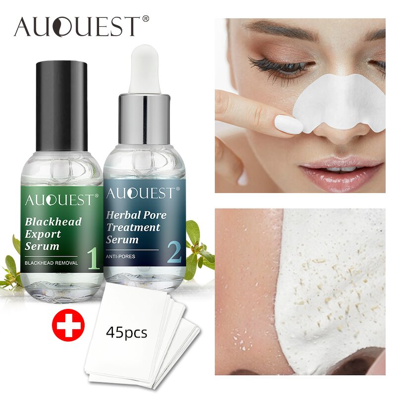 Blackhead Removal Serum - Factory - AuQuest Private Label Organic Pore Cleanser Whitening Dark Spot Serum