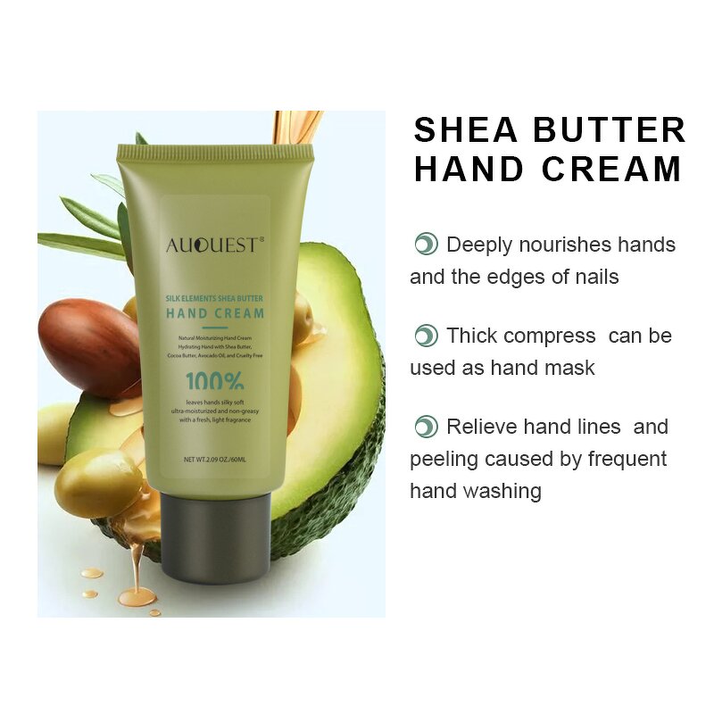 Shea Butter Hand Cream - Manufacturer - Healing Dry Skin Moisturizer Extra Dry Skin Absorption Lotion