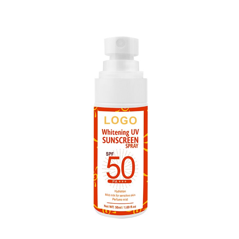 Sunscreen Spray Lotion - Manufacturer - Natural Private Label Water Resistant Whitening Sun Block Spray