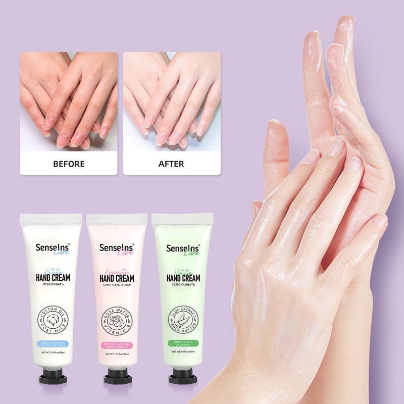 Hand Cream Set - Manufacturer - Hot Selling Private Label Organic Hydrating Whitening Long Lasting Soothing