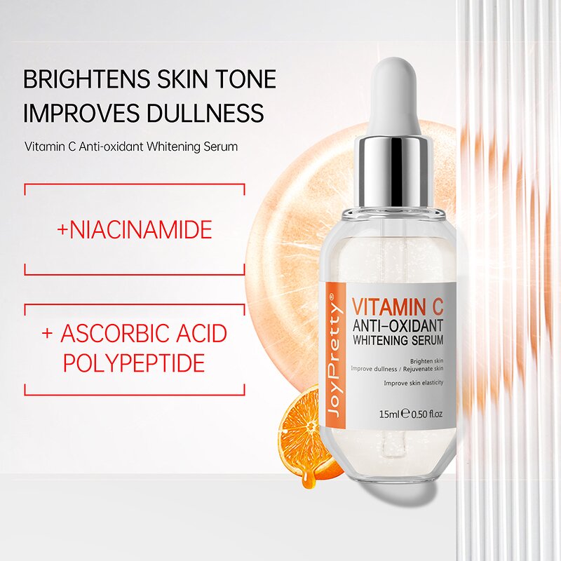 Vitamin C Serum - Factory - JoyPretty Private Label Organic Brightening Repair Dark Spot Corrector Serum