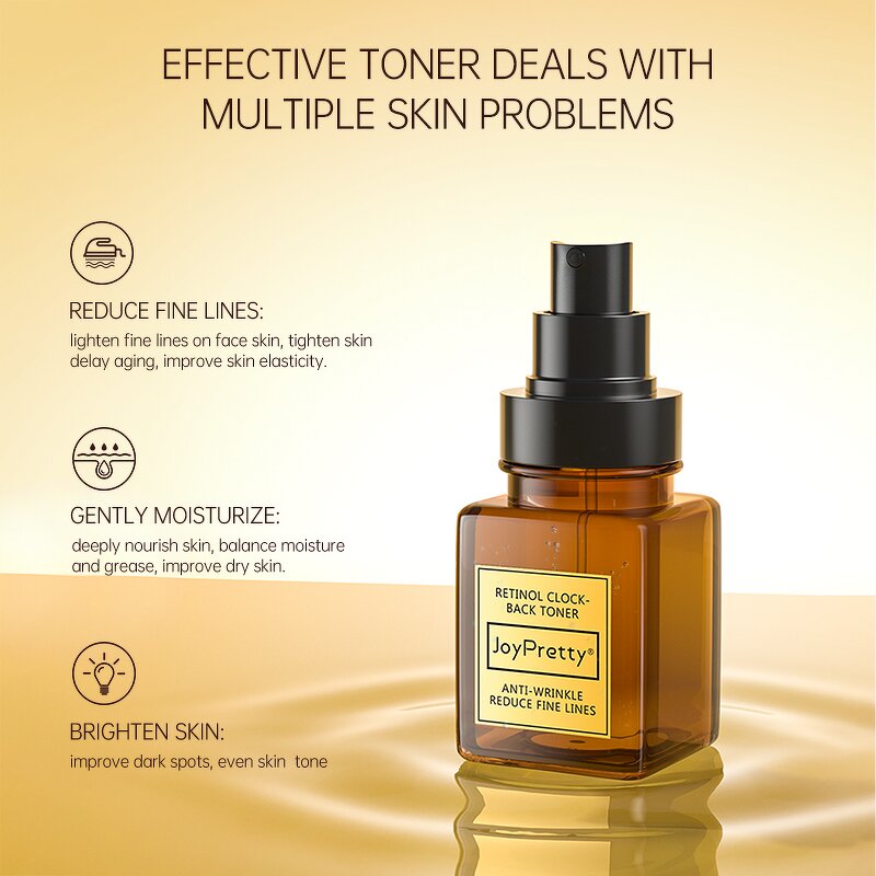 Retinol Toner - Manufacturer - JoyPretty Private Label Organic Smooth Firming Whitening Anti Wrinkle Toner