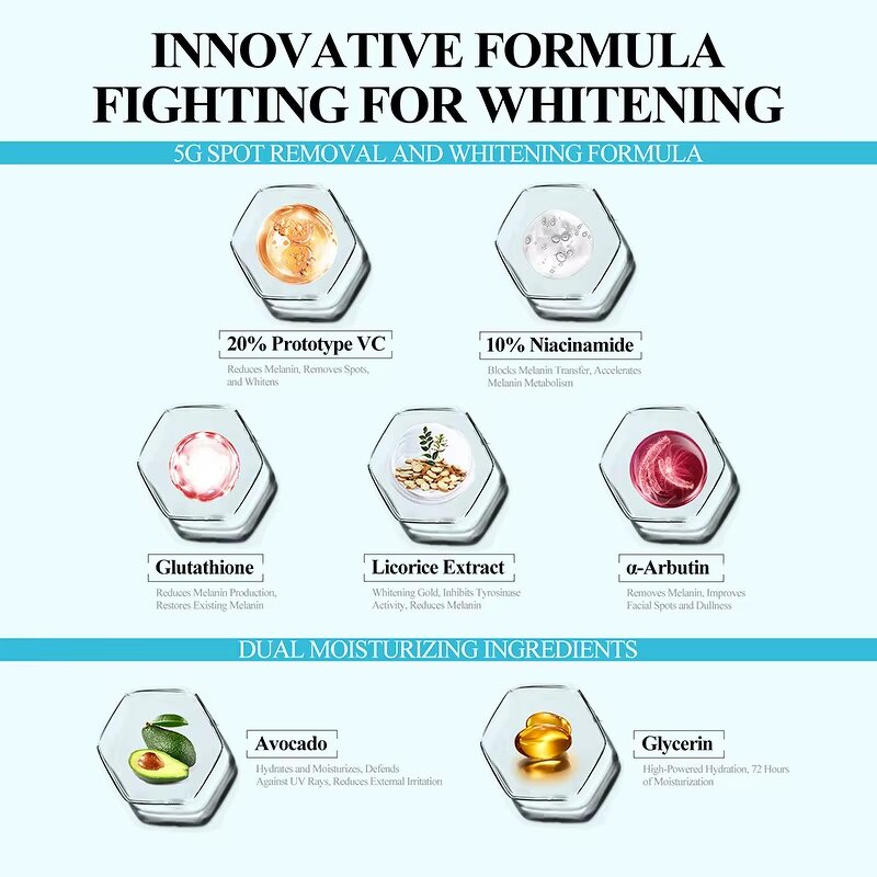 Dark Spot Corrector Cream - Manufacturer - Private Label Organic Whitening Anti-Wrinkle Dark Spot Remover Cream