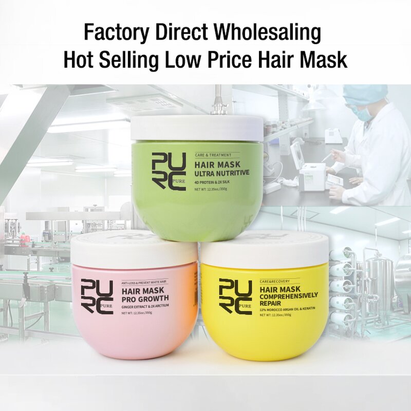 Organic Hair Mask - Factory - OEM/ODM Private Label Professional Deep Repair Moisturizing Smoothing