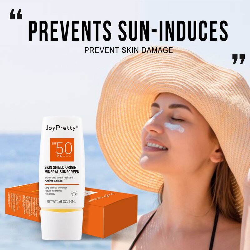 Mineral Sunscreen Cream - Factory - Hot Selling Skin Shield UV Prevention Against Sunburn Sunblock Lotion
