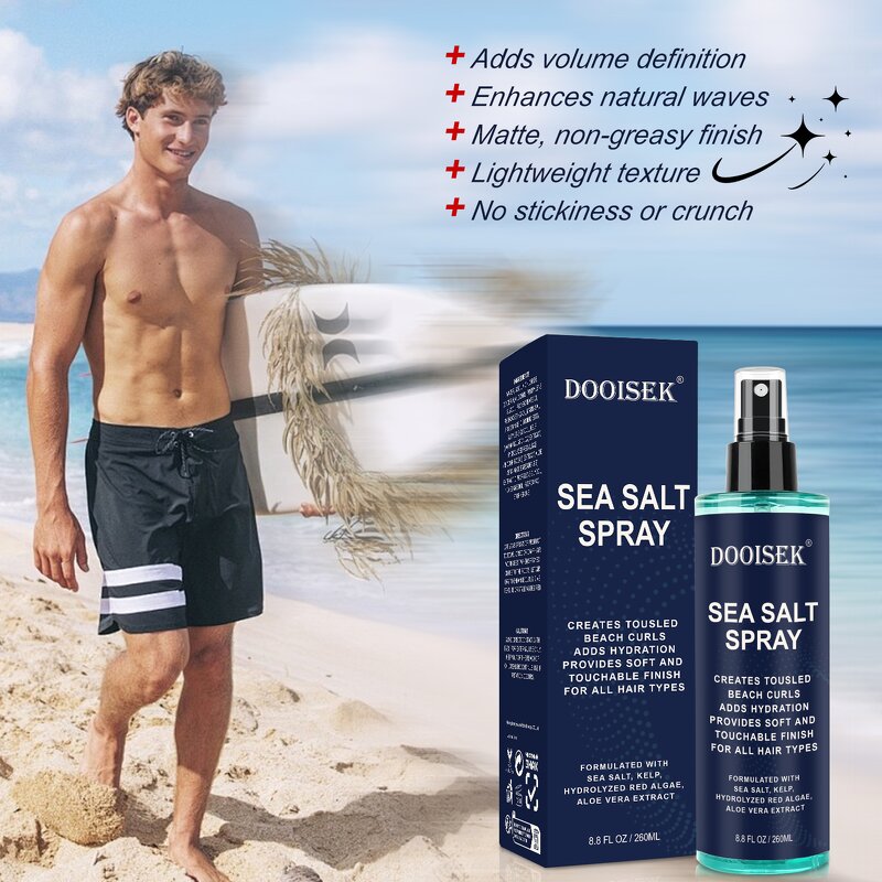 Sea Salt Hair Spray Manufacturer - Brand New with Red Algae Extract Texture
