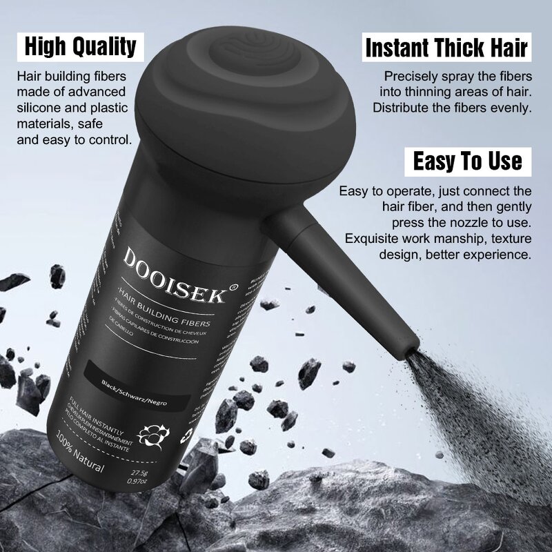 Hair Fiber Spray Applicator Manufacturer - Factory Outlet Electric Silicone