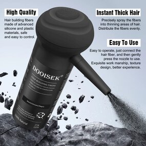 Hair Fiber Spray Applicator Manufacturer - Hot Sale Professional PVC Silicone