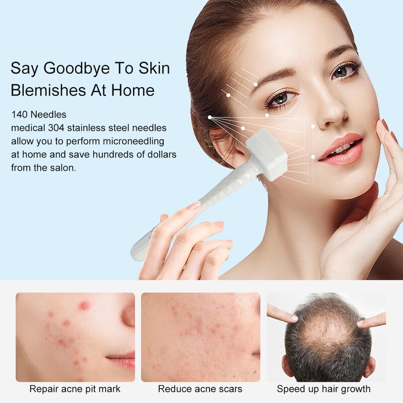 Derma Stamp Manufacturer - Spot Product Adjustable 0-3.0mm for Hair Care