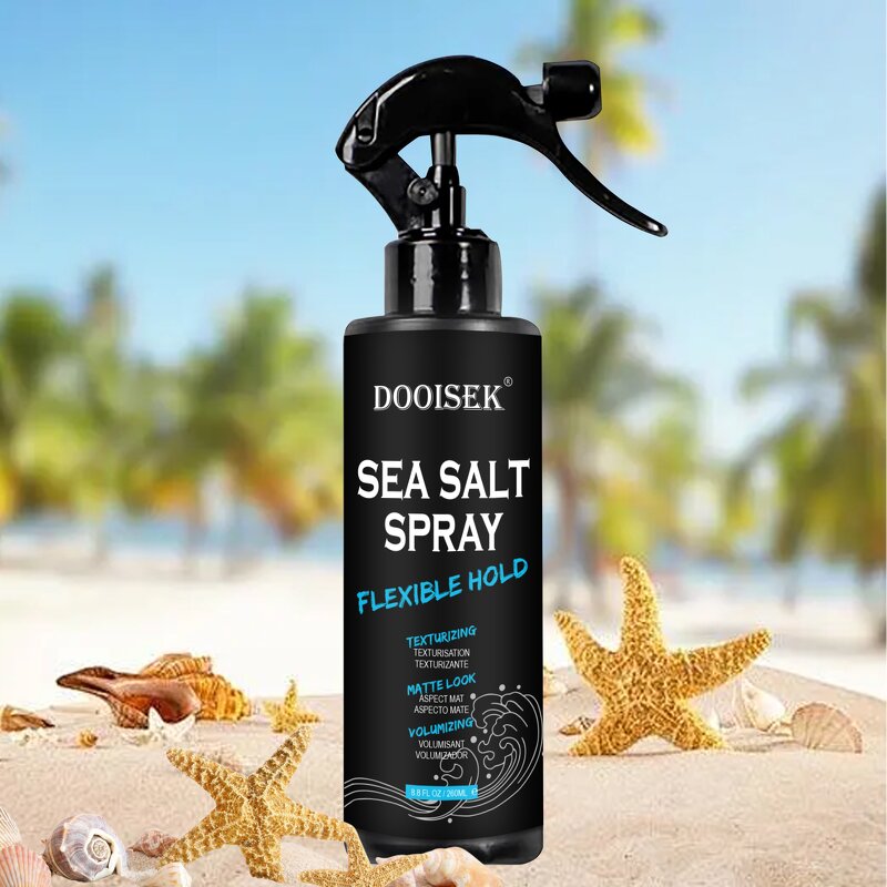 Sea Salt Hair Spray Manufacturer - Custom Label Men Curl Beach Wave Alcohol-Free