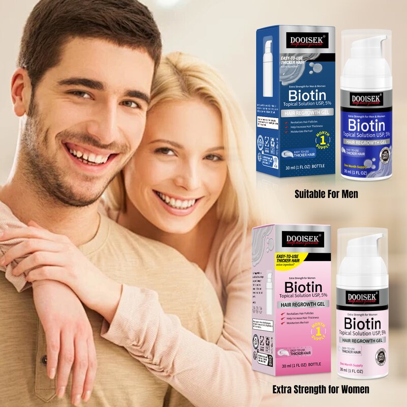 Hair Regrowth Gel Manufacturer - 5% Redensyl Rosemary for Thickening & Density