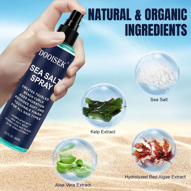 Sea Salt Hair Spray Manufacturer - Factory Custom Natural Kelp Extract Matte