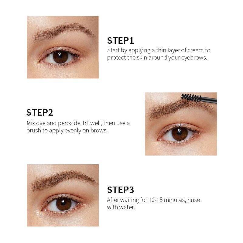 Eyebrow Dyeing Cream Manufacturer - Professional Semi-permanent Tint Dye