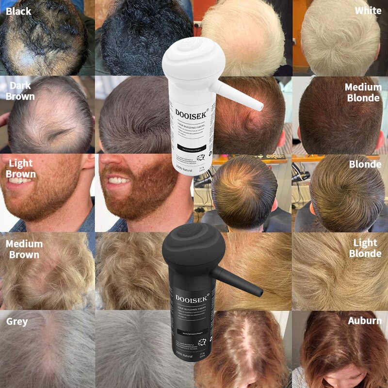 Hair Fiber Spray Applicator Manufacturer - Black Color Electric for Instant Thickening