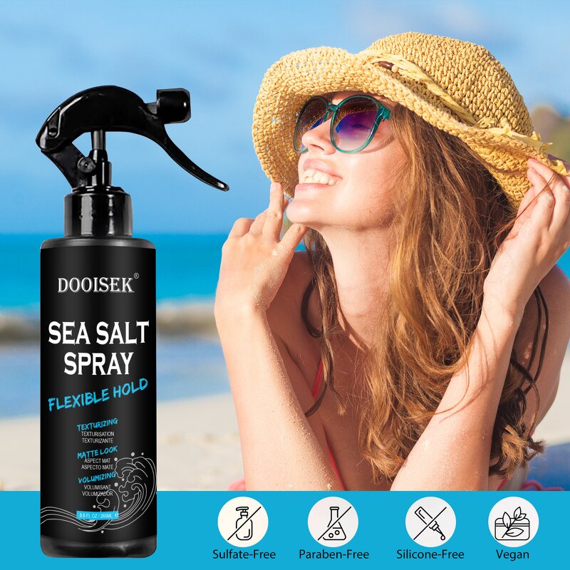 Sea Salt Hair Spray Manufacturer - Wholesale with Aloe Vera Kelp Extract