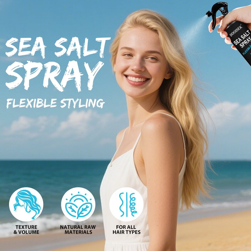 Sea Salt Hair Spray Manufacturer - Wholesale with Aloe Vera Extract Unisex