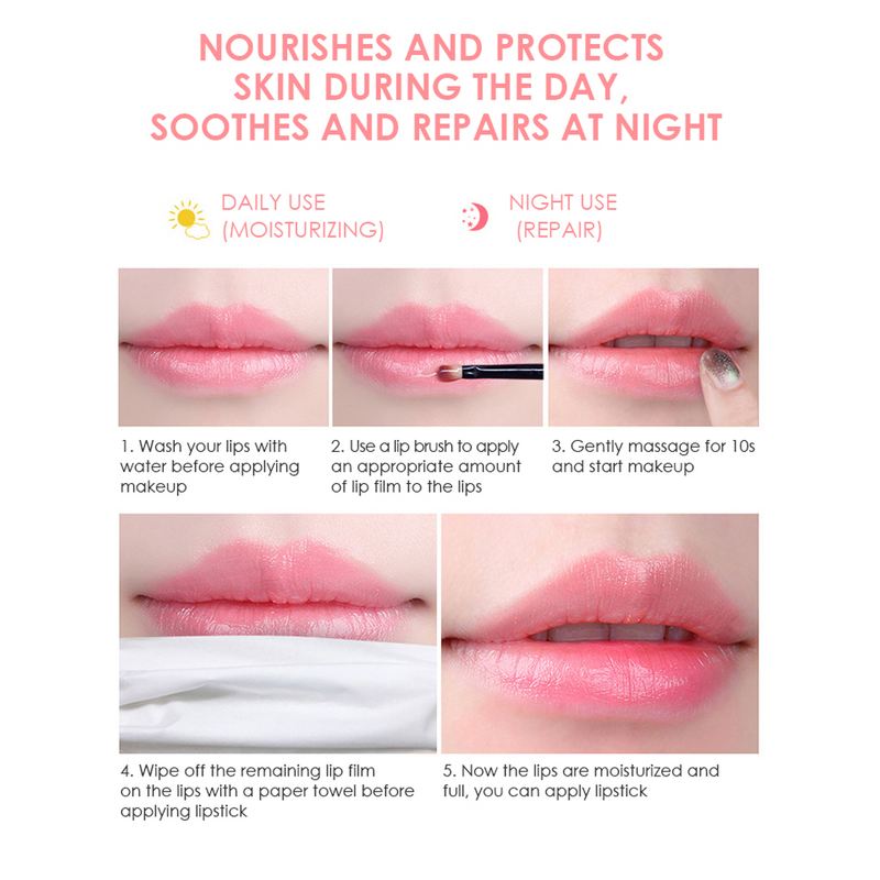 Luxury Lip Serum - Manufacturer - Vitamin C Rose Pink Essence Paraben-Free Moisturizer Lightening Lip Care