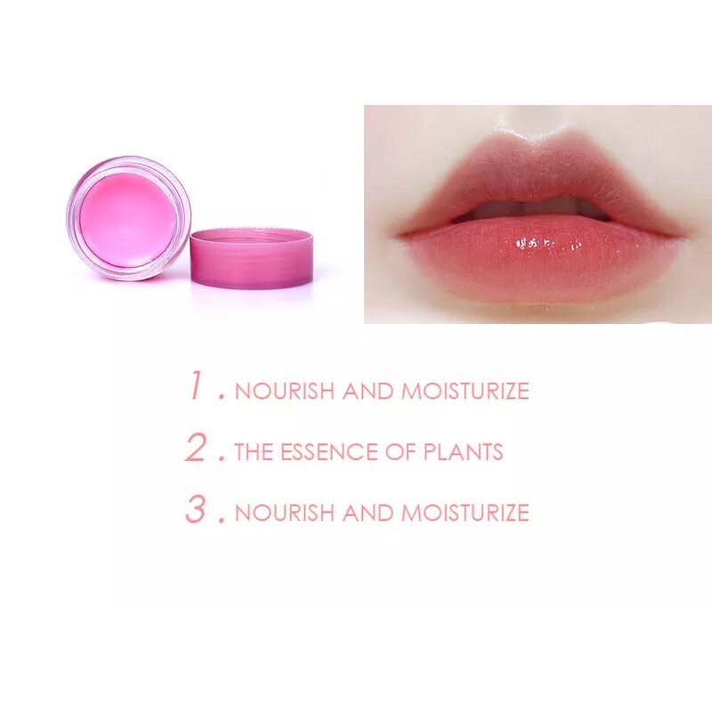 Gel Lip Masks - Factory - Organic Natural Rose Cherry Hyaluronic Collagen Sulfate-Free Moisturizing Sleep Mask