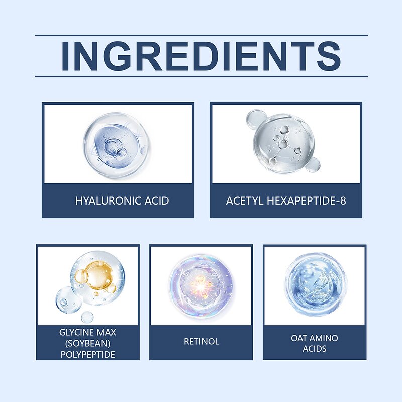 Men Eye Cream - Factory - Vitamin E Hyaluronic Acid Brightening Firming Reduce Dark Circles Eye Treatment