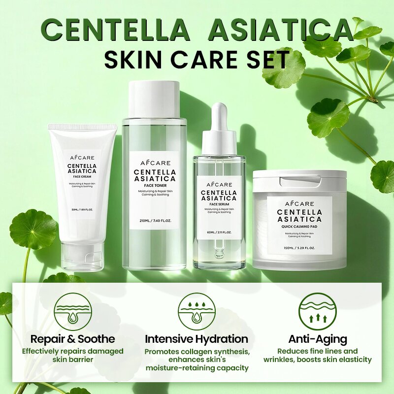 Centella Skin Care Set - Manufacturer - Coffee Ceramide Oil-Control Pore Minimizing Firming Repair Kit