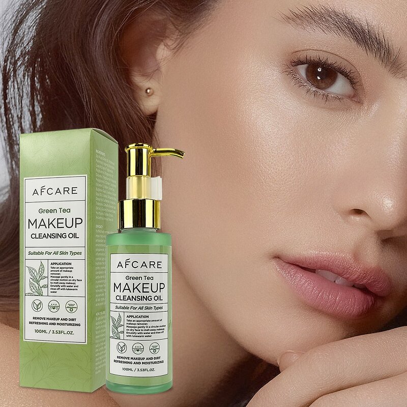 Makeup Remover Oil - Factory - Korean Vitamin E Green Tea Sulfate-free Acne Soothing Antioxidant All-in-1 Cleansing
