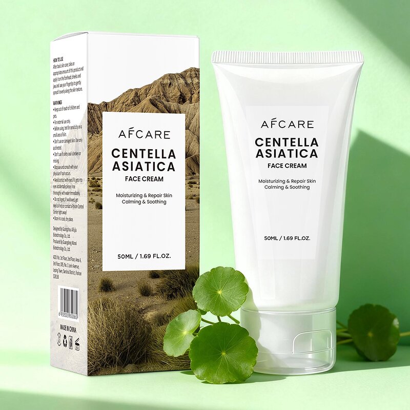 Centella Face Cream - Manufacturer - Coffee Ceramide Moisturizing Soothing Post-Sun Redness Non-Comedogenic