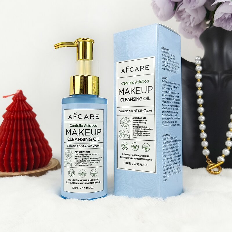 Cleansing Oil Foam - Factory - Centella Paraben-Free Antioxidant Makeup Remover Mineral Vegan Organic Moisturizing