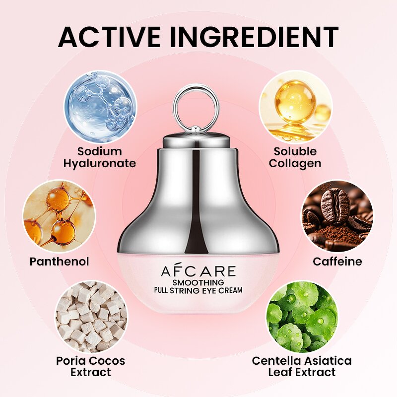 Caffeine Eye Cream - Factory - Centella Reduce Puffiness Brighten Dark Circles Youthful Radiance Eye Treatment