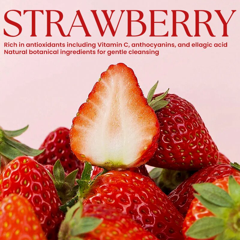 Yoni Wash Gel - Manufacturer - Organic Herbal Strawberry Refreshing Odor Control Hydrating Feminine Intimate Gel