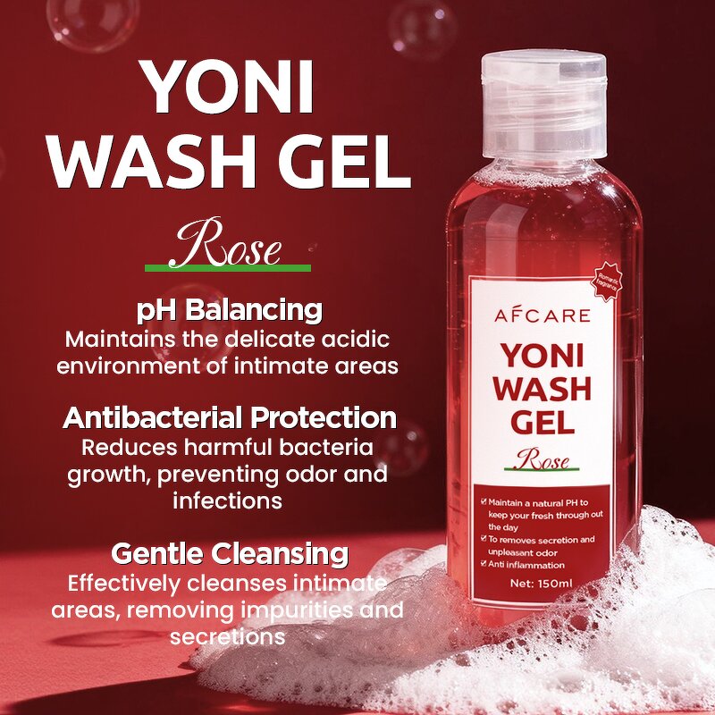 Yoni Wash Gel - Factory - Luxury Aloe Vera 100% Plant Antibacterial Sensitive Skin PH-Balanced Vegan Natural