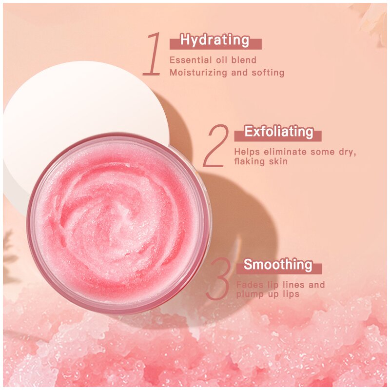 Sleep Lip Mask - Factory - Custom Collagen Rose Pink Paraben-free Moisturizing Skin Revitalizer Organic Mask