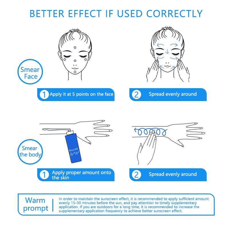 Body Sunscreen Cream - Manufacturer - Centella Organic Herbal Green Tea Paraben-free SPF30+ UV Protection Whitening
