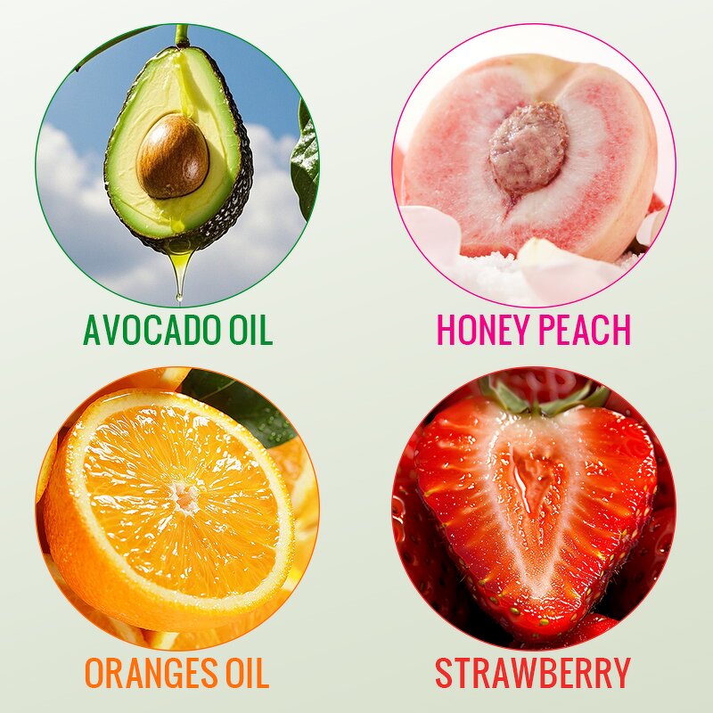 Lip Gloss Oil - Factory - Natural Strawberry Orange Vegan Sulfate-free Moisturizing Brightening Private Label