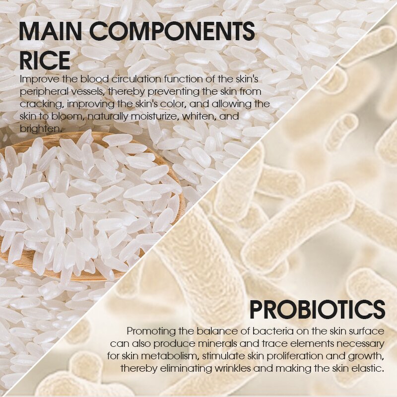 Rice Sunscreen Cream - Factory - Wholesale Organic Vegan Probiotic Moisturizing Hydrating Whitening UV Protection