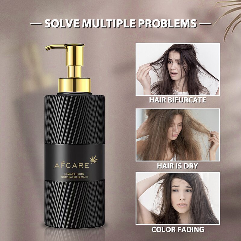 Keratin Caviar Hair Mask - Manufacturer - Organic Cream Silicone-Free Turkey Keratin Repair Nourishing Treatment