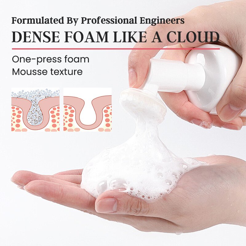 Korean Cleansing Mousse - Factory - Lactic Acid Niacinamide Amino Acid Sulfate-free Oil-Control Hydrating Cleanser