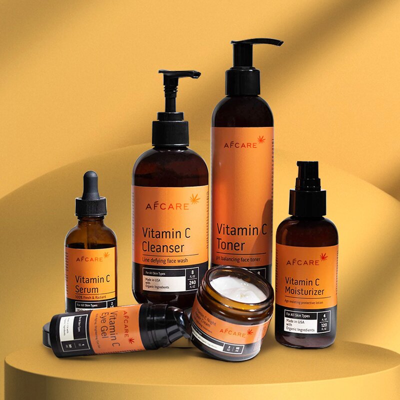 Korean Skin Care Set - Manufacturer - Brightening Pigmentation Corrector Ceramide Vitamin C Kojic Acid Set