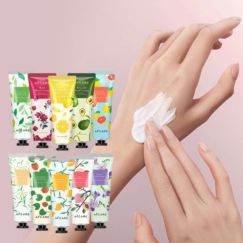 Mini Hand Cream - Factory - Hyaluronic Vitamin C Herbal Paraben-free Repair Moisturizing Nourishing Rejuvenating