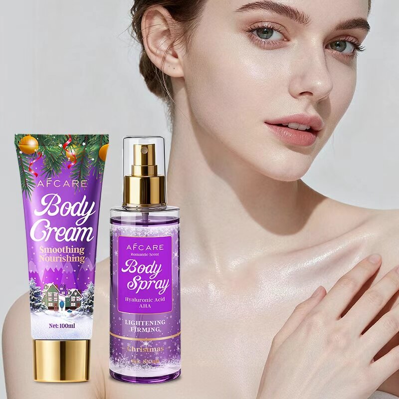 Christmas Body Care Set - Factory - Hyaluronic Vitamin C Green Tea Deep Hydration Brightening Antioxidant