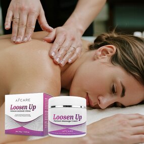 Massage Cream - Manufacturer - Organic Herbal Vegan Aloe Purslane Hyaluronic Niacinamide Muscle Soreness Relief