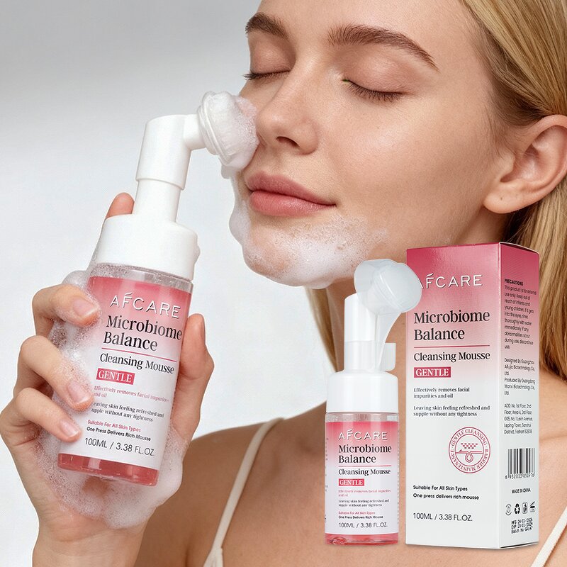 Korean Cleansing Mousse - Factory - Lactic Acid Niacinamide Amino Acid Sulfate-free Oil-Control Hydrating Cleanser